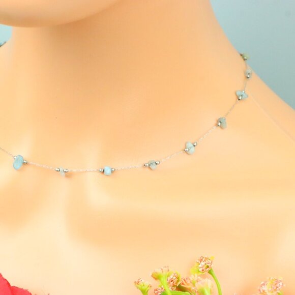 Delicate & Contemporary Necklace Chain, A Lovely Choice for Women, EVCH1102 - Picture 10 of 15